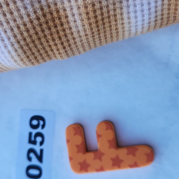 Free People Tan and White Ombre Long Sleeve‎ Top, Small Size - Picture 7 of 7